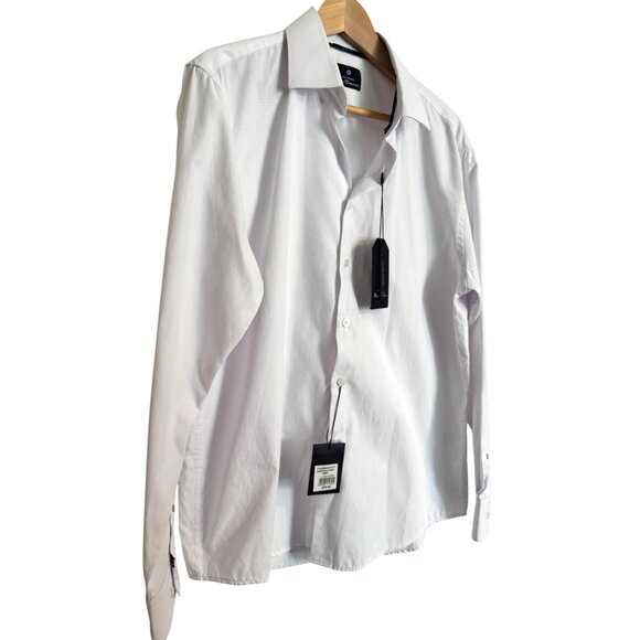 Ben Sherman The Orignal Wrinkle Free Size Large 16/16.5 32/33 NWT Moisture Wicki - Picture 10 of 11